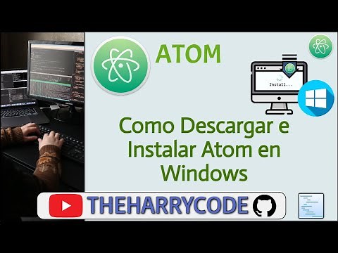 Curso Atom | Como Descargar e Instalar Atom en Windows