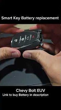 Smart Key Battery Replacement _ Chevy Bolt EUV #smartkeybatteryreplacement