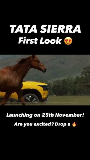 Tata Sierra Is Back! 😍