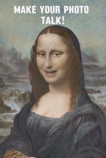 Make your photo talk with DreamFace app