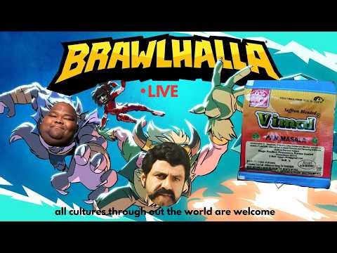 LIVE: Playing BRAWLHALLA with viewers and ranked for fun #brawlhallalive #brawlhalla