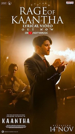 Turn up the volume, the rage is real! 🔥 #RageOf Kantha lyrical song out now | Kaantha | #shorts
