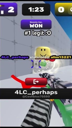 Also if yalk think im cheats its called screen delay #roblox #rivals