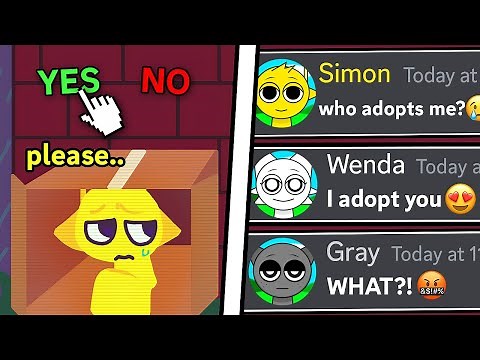 Will You ADOPT SIMON?? Sprunki Reacts to Sprunki, but ADOPT SIMON
