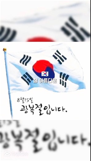8.15 대한독립 만세 #체리 #한국 #독립 #우리나라