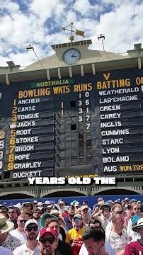 The Adelaide Oval Scoreboard™️