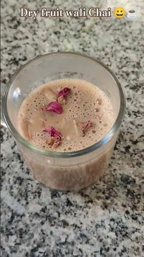 Dry fruit wali Chai 😀☕☕#tea #recipe #shorts #ytshorts