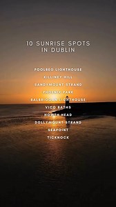 SAVE this post for some of our favourite spots to catch first light in Dublin 🫶 📽️ living_by_a_shutter [IG] #VisitDublin | Visit Dublin