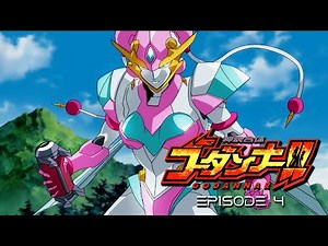 All Action Mecha Moments in Anime Godannar Season 1 Episode 4 [s1e4] #mecha anime compilation