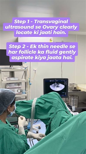 Egg retrieval at Ishwa IVF: Safe, pain-free, and precise! | ISHWA-IVF #ivf
