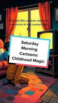 Saturday Morning Cartoons: Childhood Magic