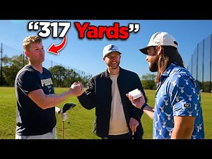 Asking golfers how far they hit driver then making them prove it for $