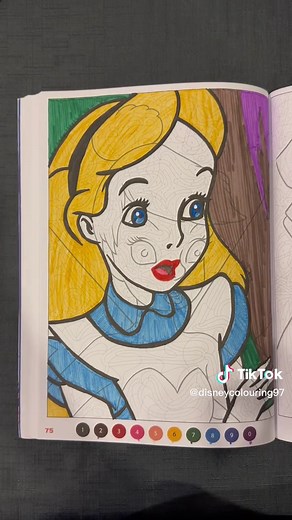 Disney Mystery Colouring Book: Tinkerbell & Alice in Wonderland