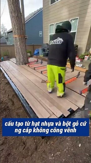 Outdoor wood-plastic composite decking - AWood - P181