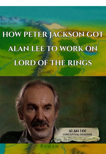 How Peter Jackson got Alan Lee to work on The Lord of the Rings #lordoftherings #lotr #tolkien #middleearth #behindthescenes