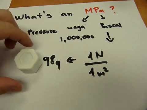 What`s an "MPa?"