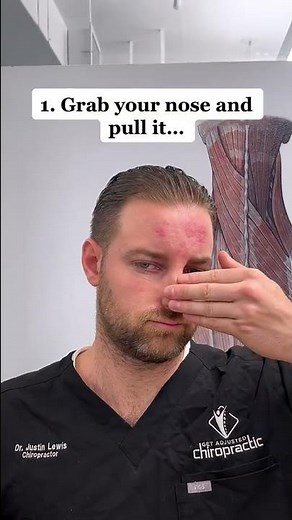 HOW TO UNCLOG YOUR NOSE in SECONDS