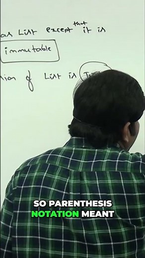 Python Lists vs Tuples: Master Square Bracket Notation! #shorts
