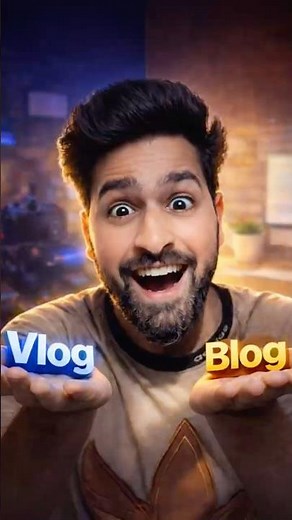 Vlog vs Blog | What’s the Difference? 🤔 #shorts #vlogvsblog#vlog#blog#contentcreator#contenttips