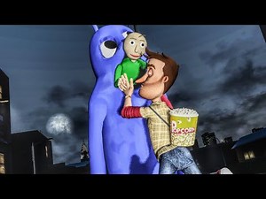 Costume Man is Trying To Eat My Best Friend in Gmod! (Garry's Mod Multiplayer Gameplay)