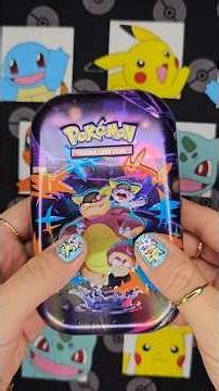 Opening Pokemon Mini Tin Mega Evolution 🔥✨ #pokemon #tcg #collection #Opening #collection