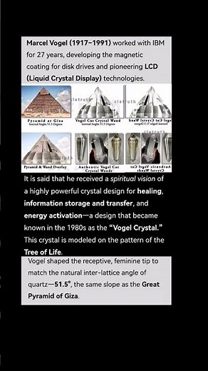 Marcel Vogel developing the magnetic coating for disk drives and pioneering LCD technologies.