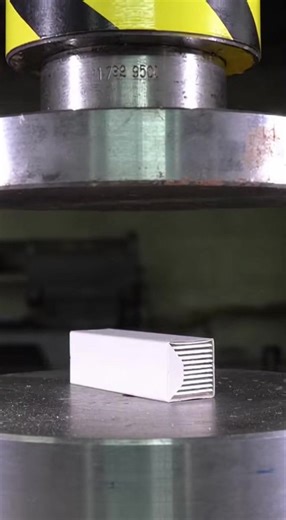 Chewing Gum VS Hydraulic Press #fyp #viral #hydraulicpress #gum