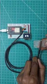 Roboeye expression with ds18b20 temperature sensor | esp32 | ICC TECH #icctech #esp32 #roboeye