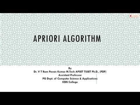 Apriori Algorithm in Data Mining