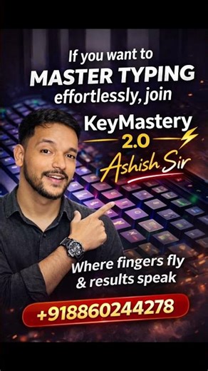 Typing Speed 2X Faster? Learn Effortless Typing | KeyMastery 2.0