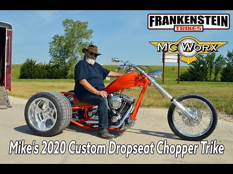 Mike's 2020 Custom Dropseat Chopper Trike - Frankenstein Trikes
