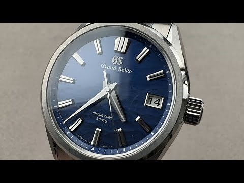 Grand Seiko Spring Drive "Lake Suwa" SLGA019 - Hands on GS Watch Review