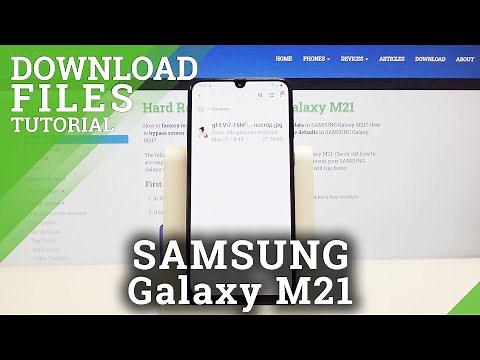 How to Find Saved Files – Downloaded Files in SAMSUNG Galaxy M21