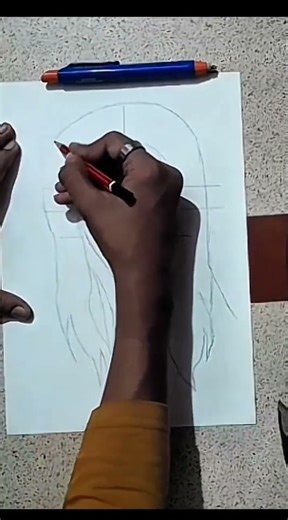 Hinata hyuga drawing tutorial #sketch #art #naruto