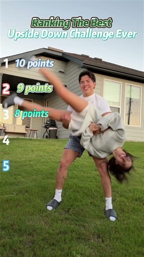 Ranking The Best Upside Down Challenge Ever#ViralChallenge #TrendingShorts #youtubeshorts