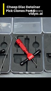 1.7K views · 17 reactions | Buyer Beware - Cheap Disc Detainer Pick Clones Part 6 #asmr #hack #hacker #escape #security #tactical #lockpicking #LOCK #padlock #bypass #locksmith #science #military #secret #viralvideo #foryou #fyp #fypシ゚ #fbreels | Lock Picking V | Facebook