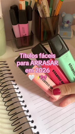 Títulos fáceis para ARRASAR em 2026