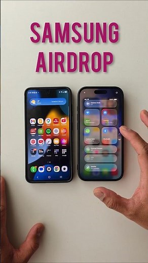 How to use Samsung Airdrop? #samsungairdrop #airdrop