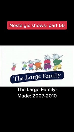 Unlocking Your Nostalgia with The Large Family | CBeebies Cartoon