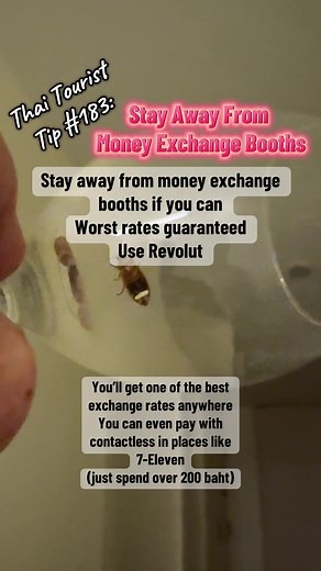 The smartest way to get cash in Thailand 🇹🇭💸 Airport currency exchange? Tourist trap. ATM fees? A scam. Revolut one Thai friend = travel money unlocked. #ThailandTips #TravelHack #Revolut #SEAsiaTravel #MoneySavingTips #BudgetTravel #BackpackerHacks #Thailand2025