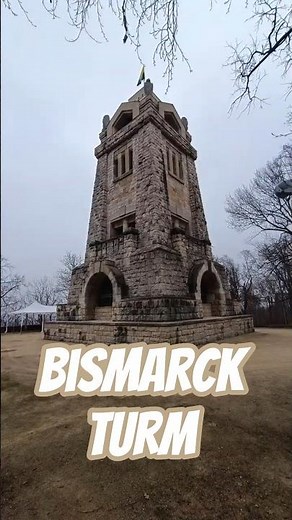 Bismarck Turm in Weißenfels - Nationales Denkmal an Otto von Bismarck - Deutsche Geschichte