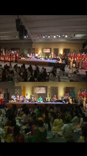 The chant “Ekam Nityam” resounds throughout the Yoga Center, led by a chorus of volunteers and Poornangas with Sounds of Isha. In this chant, the devotee bows down to their Guru, the One who is eternal and pure. #SoundsofIsha #GuruPurnima #Song #Music | Isha Foundation