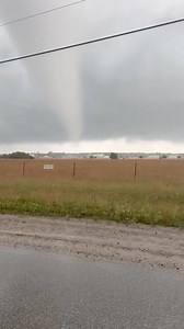 Possible tornado touchdown near Base Borden Essa twnsp at 2:55 PM. Video shot by Joanne Mears via Ontario Storm Reports FB #reels #fbreels #funnelcloud #tornado #touchdown #angus #baseborden #essa #atthescene #june2024 - Brennen | At the Scene Photography