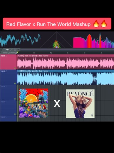 Red Flavor x Run The World - A K-Pop Mashup Experience