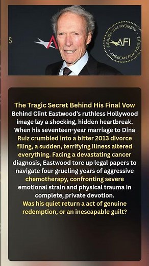 The Tragic Secret Behind His Final Vow