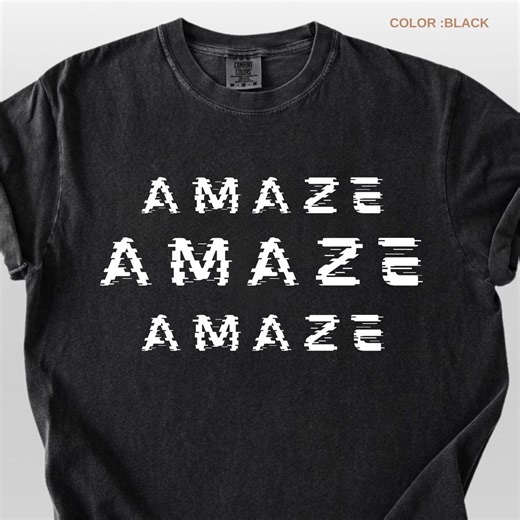 Amaze Sci Fi Shirt, Alien Language Meme Tee, Funny Space Nerd Shirt, Minimalist Sci Fi Shirt, Geek Culture Shirt, Unisex Sci Fi Gift - Etsy