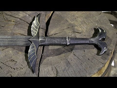 Forging an epic fantasy sword, the complete movie.
