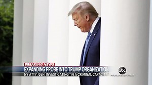 CRIMINAL PROBE: New York Attorney General Letitia James has announced that her civil investigation into the Trump Organization is now also a criminal probe. Jonathan Karl reports as the former president issues a response. https://abcn.ws/3f1sKpI | ABC World News Tonight with David Muir