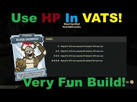 Fallout 76: No More AP, Using Health In VATS!