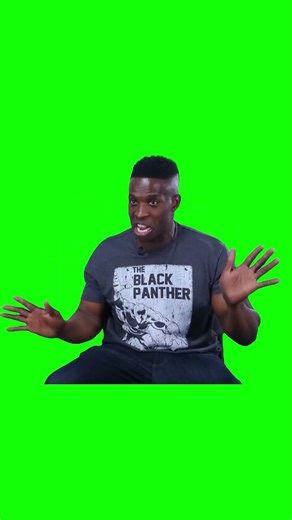 I No Black I Dominican meme - Green Screen - Godfrey